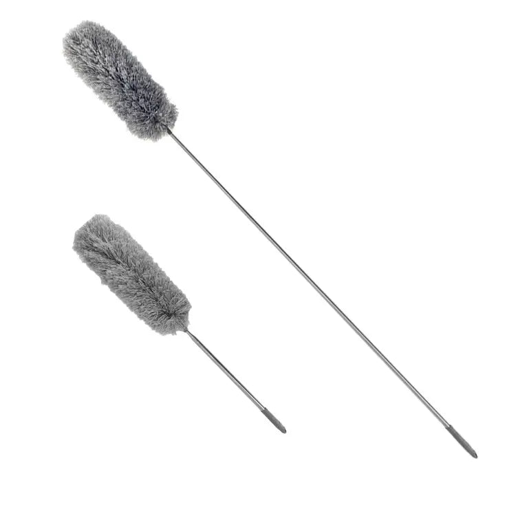 2.8m Microfiber Duster with Telescopic Stainless Steel Pole – Ceiling, Fan & Furniture Cleaning Tool -  Get deals pk