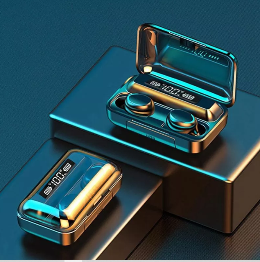 Original F9 Wireless Earbuds with ENC – Crystal Clear Calls & Deep Bass - Get deals pk