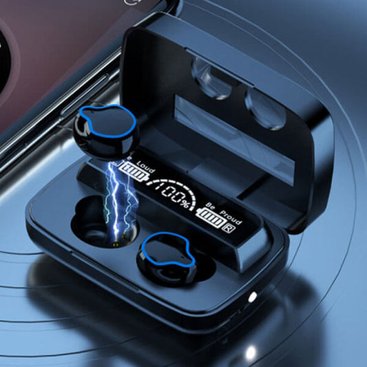 Mini Wireless Earbuds with Built-in Flashlight – Compact & Powerful -  Get deals pk