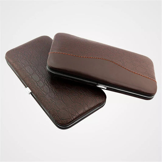 10 in 1 Stainless Steel Nail Clippers Set with Leather Case -  Get deals pk