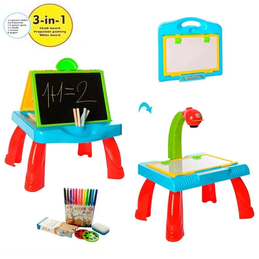 3 in 1 Learn & Draw Activity Desk
