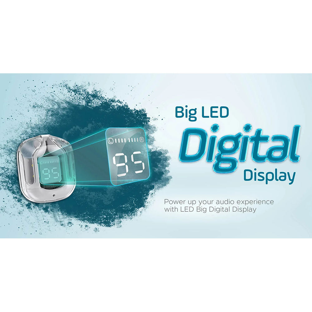 LED Display UltraPods – Premium Sound & Stylish Charging Case - Get deals pk