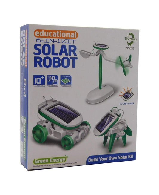 6 in 1 Solar Robot Kit