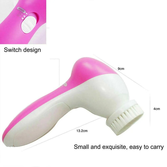 5-in-1 Electric Facial Cleansing Brush -  Get deals pk