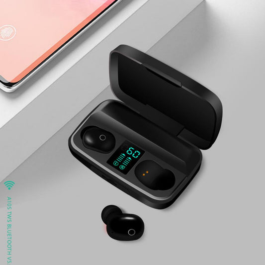 A10s Wireless Headset Earbuds With Power-Bank -  Get deals pk