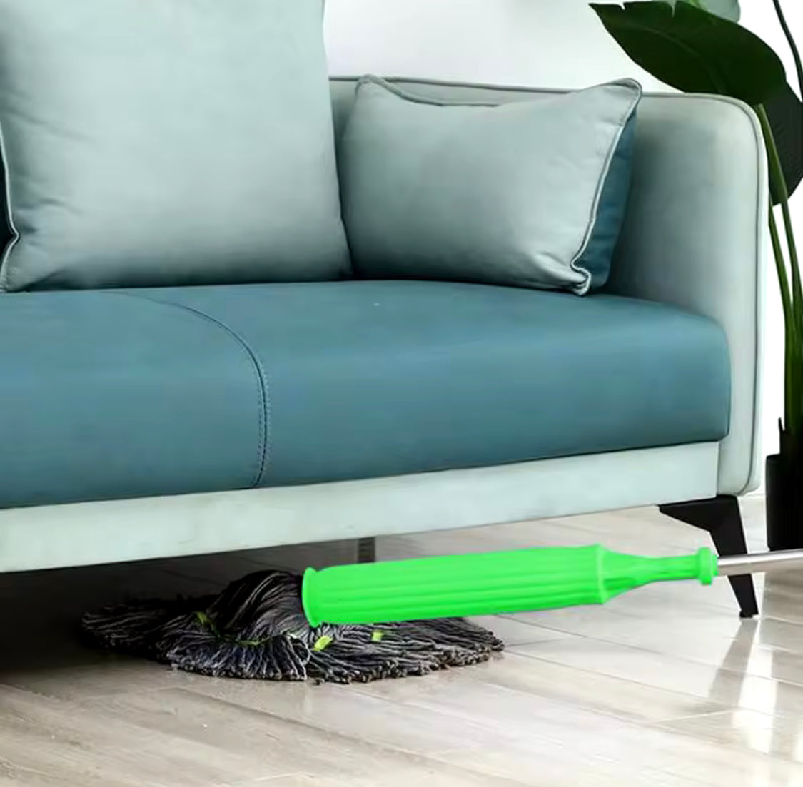 2 In 1 Microfiber Floor Mop, Microfiber Mop Wiper, Long Handle Kitchen Floor Cleaning Tool -  Get deals pk