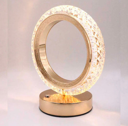 Round Shape Crystal Table Lamp, Luxury Modern Crystal Lamp, Decoration Light - Get deals pk