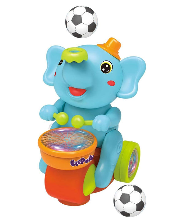 Cute Elephant Musician