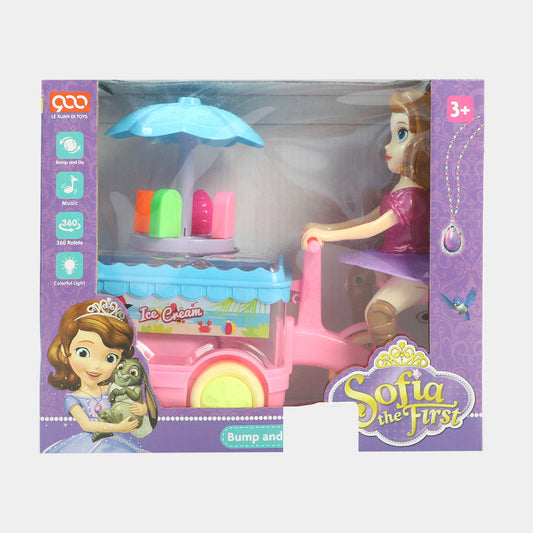 Fashion Girl Ice Cream Cart