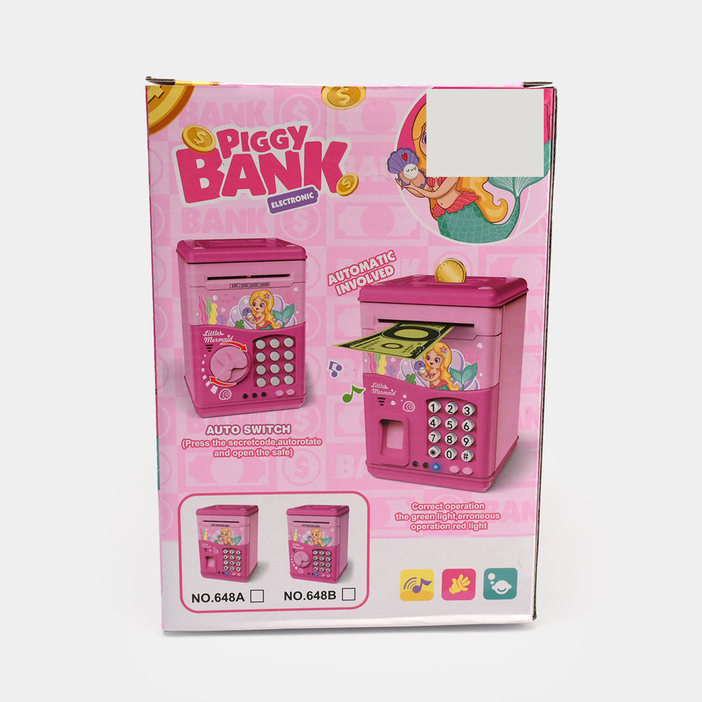 Girls Money Safe Box With Fingerprint