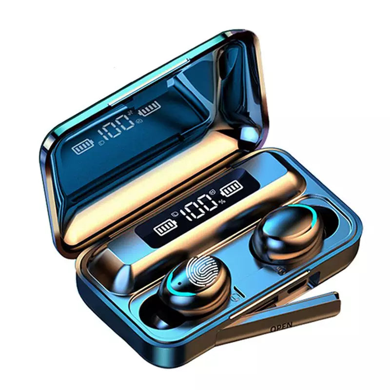Original F9 Wireless Earbuds with ENC – Crystal Clear Calls & Deep Bass - Get deals pk