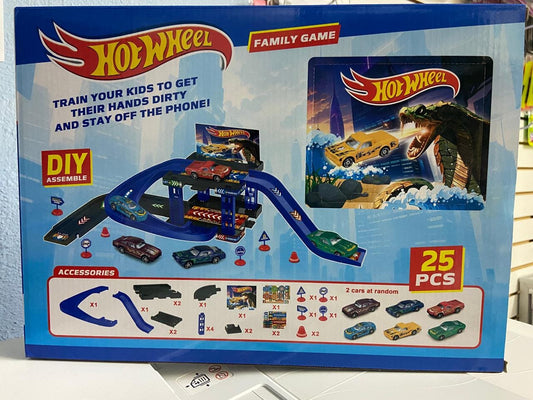Hot Wheels Car Track 25 Pieces