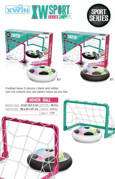 Battery Operated Hoverball with LED Lights – Indoor Flying Football Toy for Kids -  Get deals pk