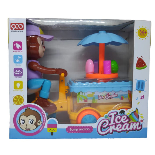 Ice Cream Monkey Cart