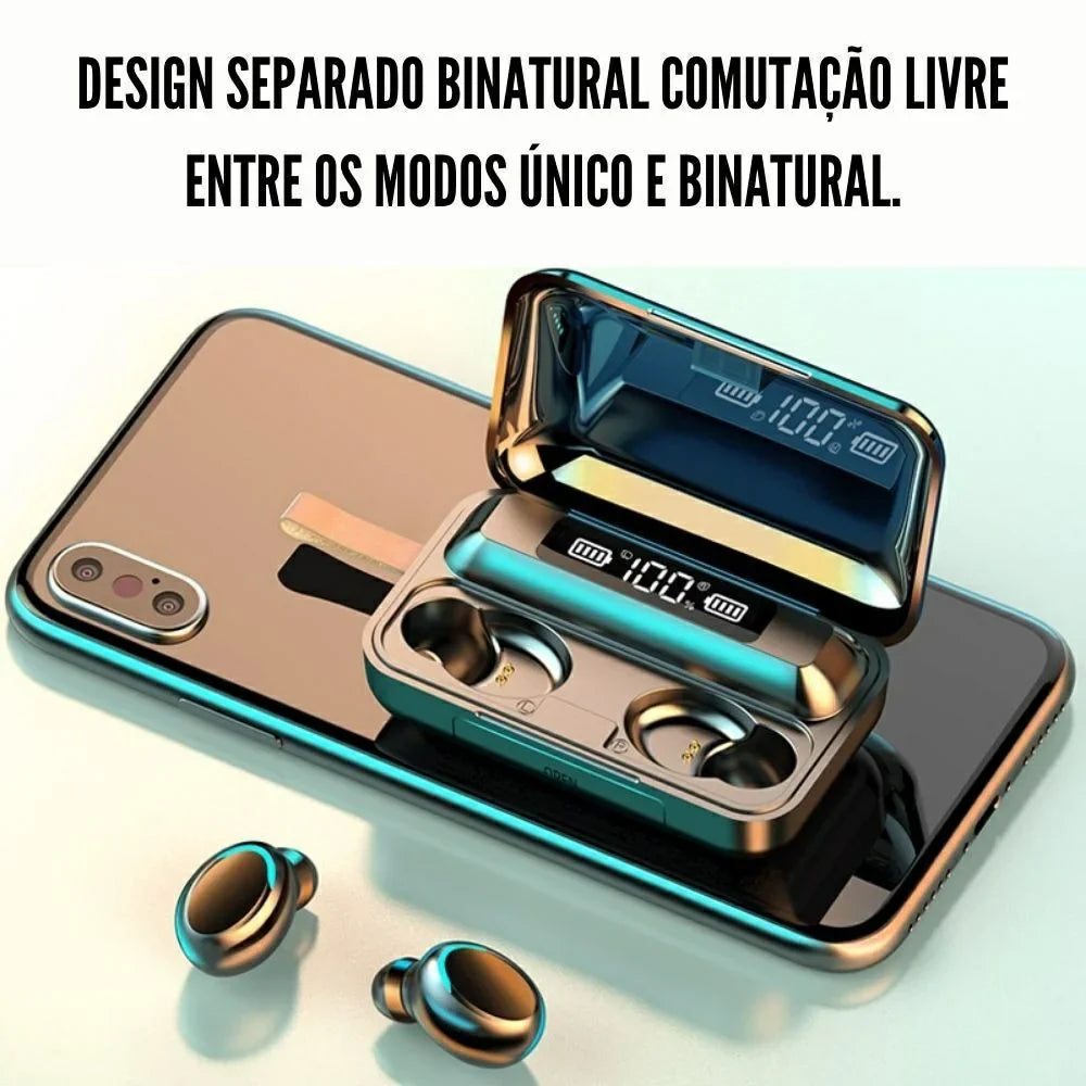 Original F9 Wireless Earbuds with ENC – Crystal Clear Calls & Deep Bass - Get deals pk