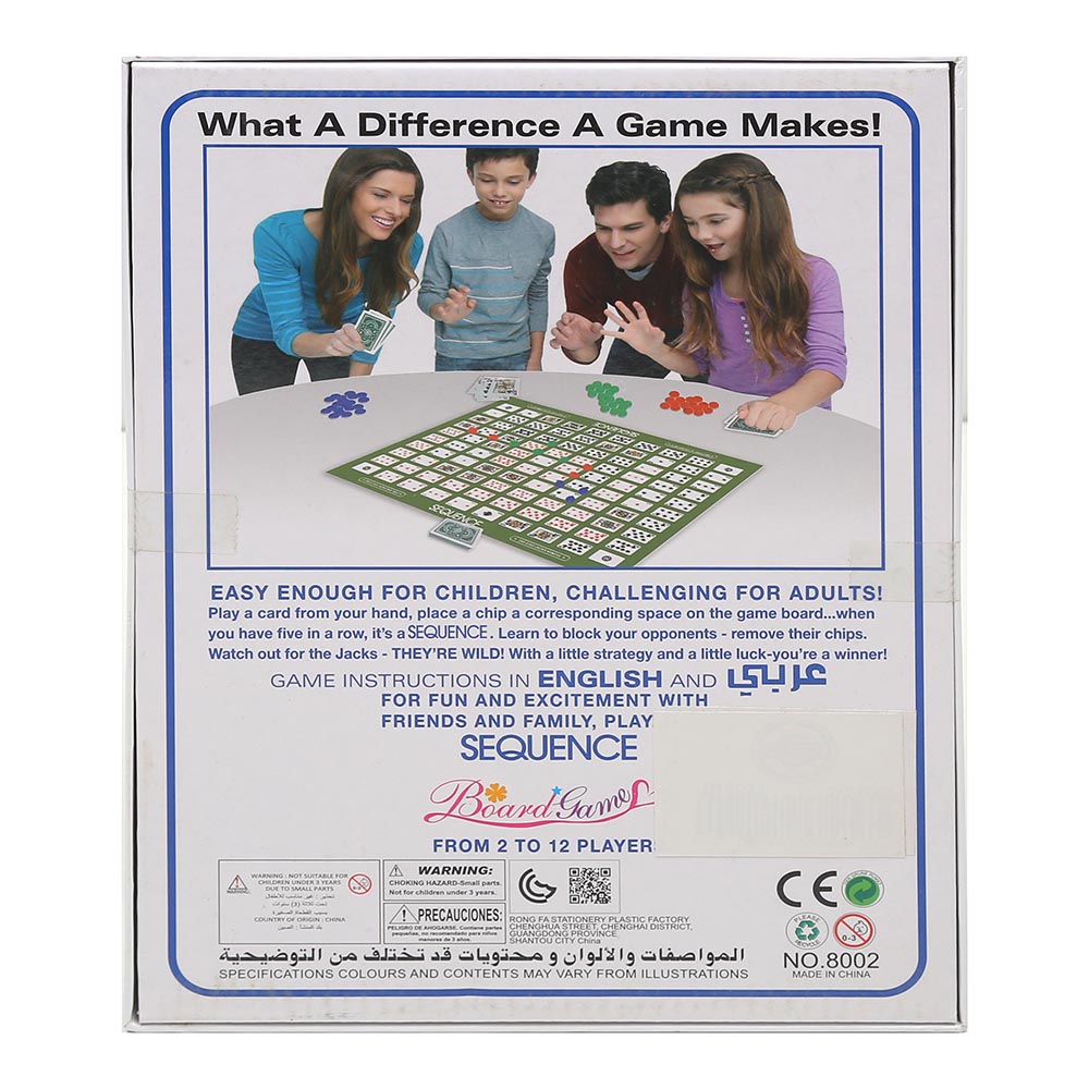 Sequence Board Game - Get deals pk