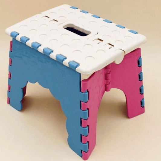 Kids Mini Foldable Stool Table (Mix Random Colour) -  Get deals pk