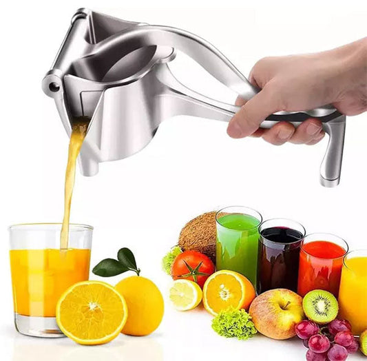 Heavy-Duty Hand Press Lime & Orange Juicer – Manual Aluminum Fruit Squeezer -  Get deals pk