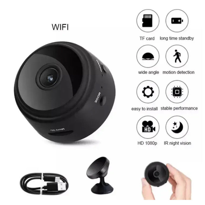 A9 1080P HD Mini WiFi Camera – Wireless Smart Home Security Camera with Night Vision & Motion Detection -  Get deals pk