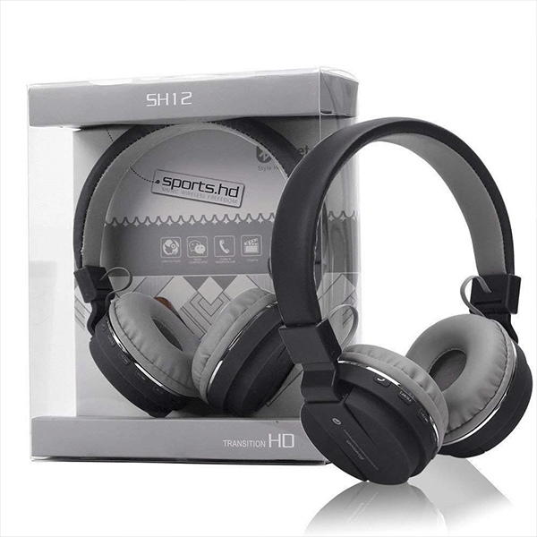 Gaming SH 12 Headphones Foldable With Microphone - Get deals pk