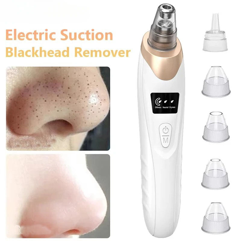🌟 Blackhead Remover Vacuum – USB Rechargeable Pore Cleaner Kit -  Get deals pk