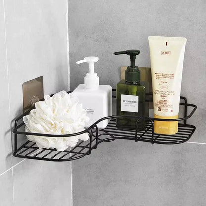 Bathroom Corner Rack Self-Adhesive -  Get deals pk