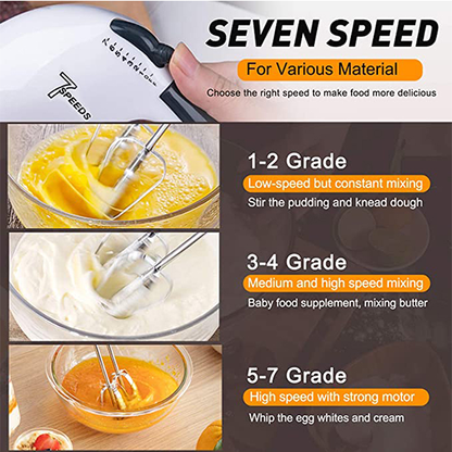 Electric Hand Mixer ( 7-Speed ) -  Get deals pk