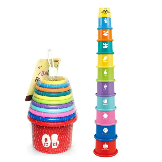11 Pieces Stacking Cups