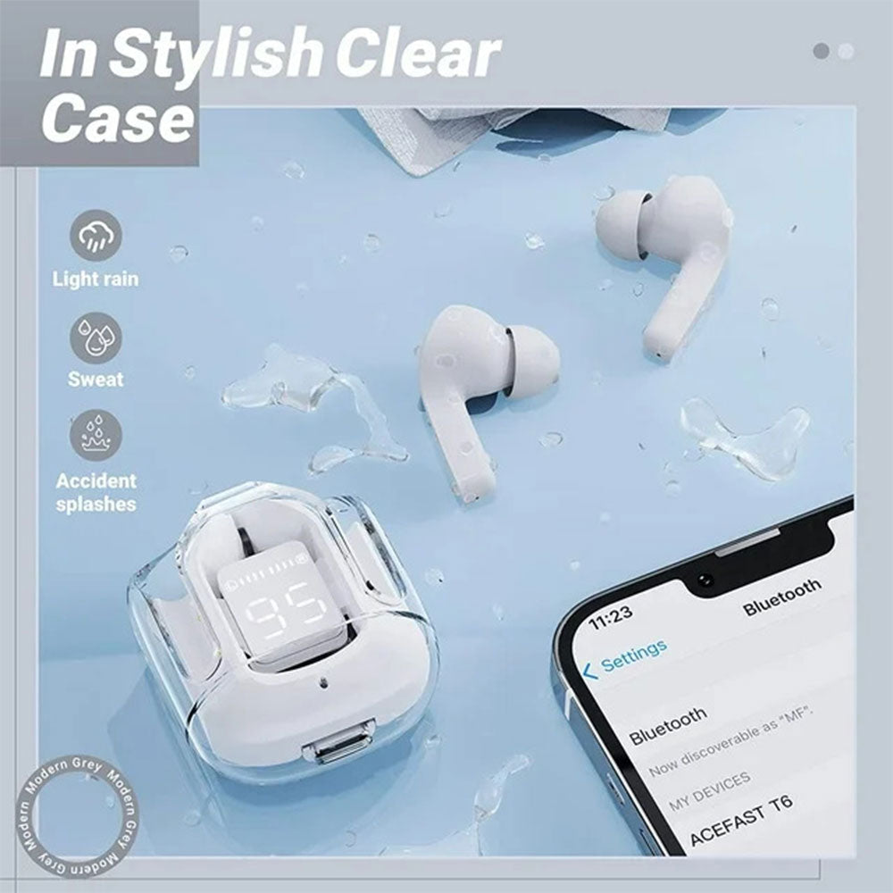 Ultra-Pods LED Display Wireless Earbuds – Bluetooth 5.3 with Charging Case -  Get deals pk