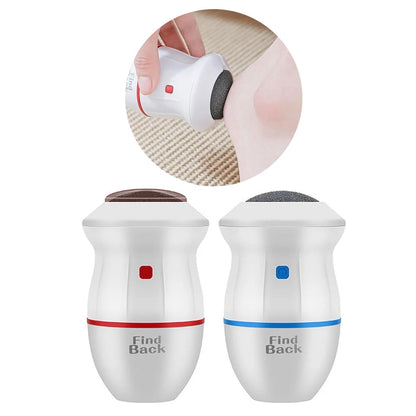 Find Back Callus Remover with Built-in Vacuum – Electric Foot Grinder -  Get deals pk