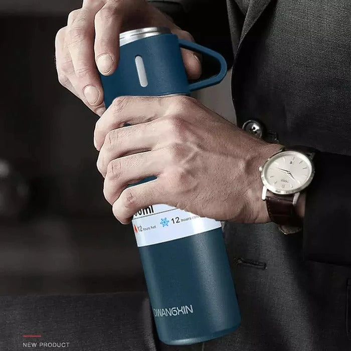 Stainless Steel Vacuum Flask Hot & Cold Thermos Bottle -  Get deals pk