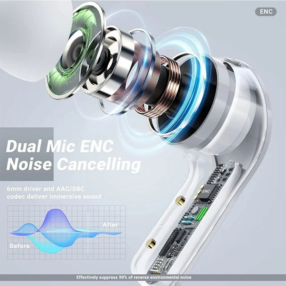 Ultra-Pods LED Display Wireless Earbuds – Bluetooth 5.3 with Charging Case -  Get deals pk