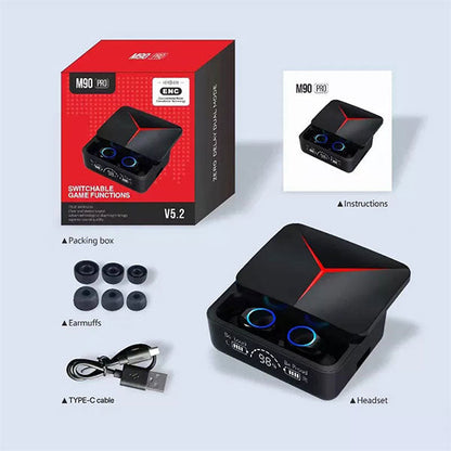 Professional Gaming Earbuds (M90 Pro) -  Get deals pk