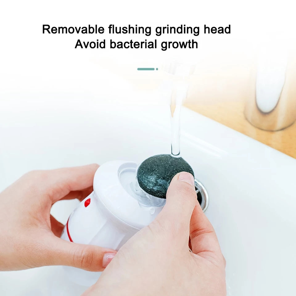 Find Back Callus Remover with Built-in Vacuum – Electric Foot Grinder -  Get deals pk