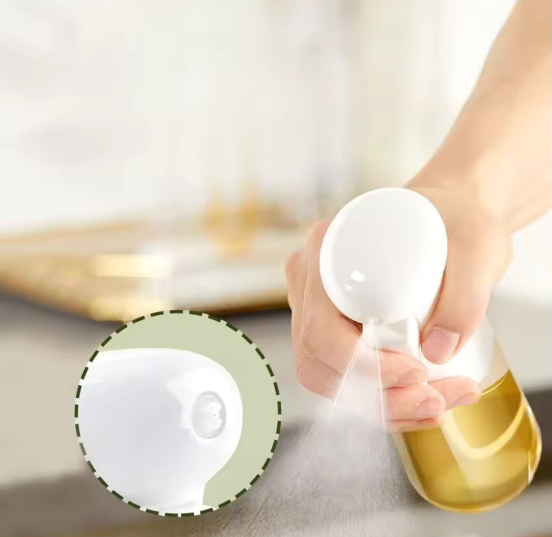 Glass Oil Spray Bottle – Cooking & BBQ -  Get deals pk