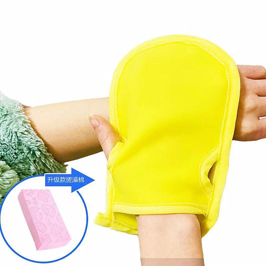 1Pc Body Scrubbing Gloves – Exfoliating Dead Skin Remover for Shower & Bath