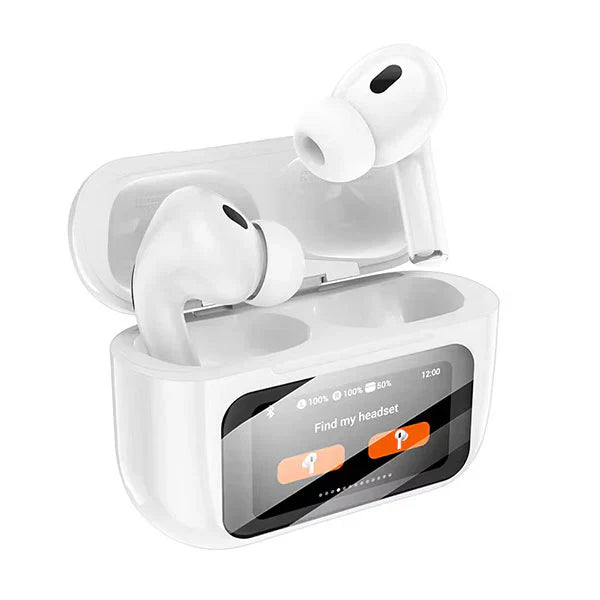 ANC Wireless Earbuds (With Smart Screen Display). -  Get deals pk
