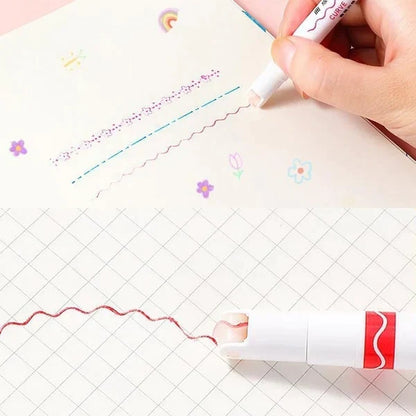 CURVE HIGHLIGHTER PEN | PACK OF 6 -  Get deals pk