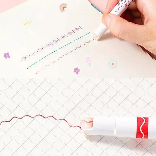 CURVE HIGHLIGHTER PEN | PACK OF 6 -  Get deals pk