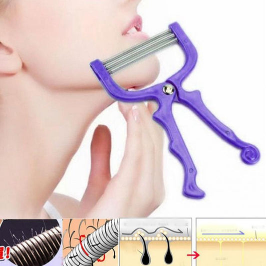 Face Hair Remover Epilator Handheld Spring Face EpiRoller -  Get deals pk