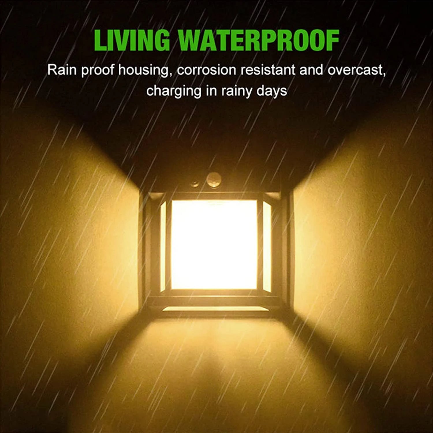 Wall Mounted Solar Motion Sensor Light -  Get deals pk