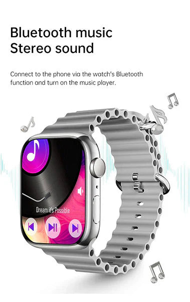 WS-S9 MAX AMOLED Smartwatch – 2 Straps Included, HD Display & Fitness Tracker -  Get deals pk