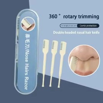 3pcs 360° Rotating Nose Hair Trimmer -  Get deals pk