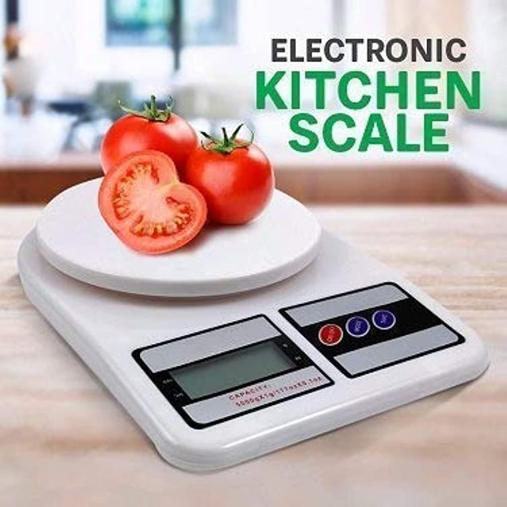 Digital Kitchen Weighing Machine Multipurpose Electronic Weight Scale with Backlit LCD Display for Measuring Food, Cake, Vegetable, Fruit -  Get deals pk