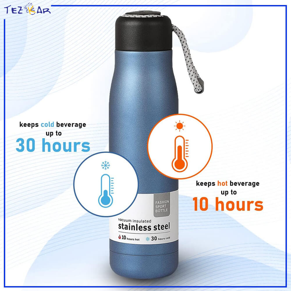 Yodo Stainless Steel Water Bottle Vacuum Insulated Thermos Flask -  Get deals pk