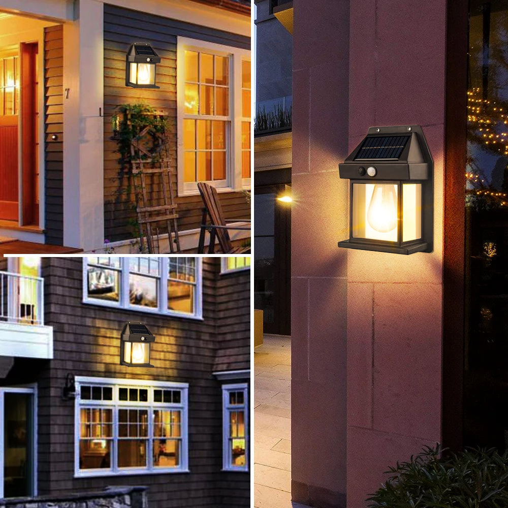 Wall Mounted Solar Motion Sensor Light -  Get deals pk