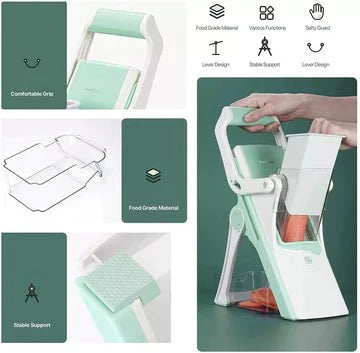 5 in 1 Vegetable Cutter Slicer Multifuntional Chopper
