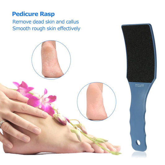 🦶 Pedicure Foot Care Double Side Foot File Pro – Dead Skin Remover -  Get deals pk
