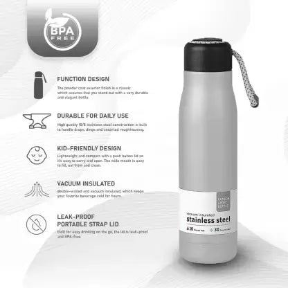 Yodo Stainless Steel Water Bottle Vacuum Insulated Thermos Flask -  Get deals pk