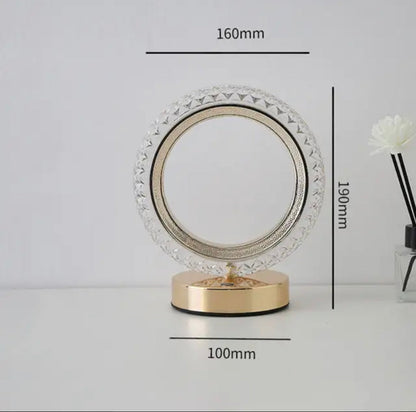 Round Shape Crystal Table Lamp, Luxury Modern Crystal Lamp, Decoration Light -  Get deals pk